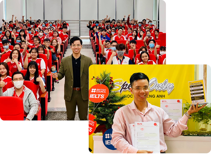 Học tiếng Anh IELTS <br/> và Lấy chứng chỉ quốc tế